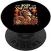 Happy 2027 Chinese Zodiac Lunar New Year 2027 Anno Di Capra Pecora Ram Zodiaco Cinese Capodanno Cinese PopSockets PopGrip Adesivo