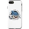 Soccer Ball Shark Cartoon Character Custodia per iPhone SE (2020) / 7/8 Squalo Carattere Del Fumetto