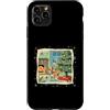 Classic Christmas Vintage Xmas Nostalgic Custodia per iPhone 11 Pro Max Chihuahua Cheeky Naughty Albero di Natale retrò per le vacanze invernali