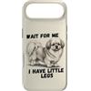 Tibetan Spaniel Dog Lover Gifts Custodia per iPhone Air Aspettami, ho le gambe piccole, divertente Tibetan Spaniel