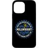Machinist Mechanic Factory Workwear Prid Custodia per iPhone 13 Pro Max Millwright Gifts Uomo Manutenzione Industriale Divertente