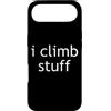 Esskay Designs Rock Climbing Tees Custodia per iPhone Air I Climb Stuff Arrampicata