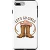 Girls Western Cowgirl Clothing Co. Custodia per iPhone 7 Plus/8 Plus Girls Western Cowgirl Lets go girls