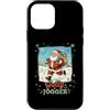 Classic Christmas Vintage Xmas Nostalgic Custodia per iPhone 12 mini Jolly Santa Jogger Jogging Retro Vacanze Invernali