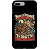Funny Cryptid Christmas Gifts Conspiracy Custodia per iPhone 7 Plus/8 Plus Dalle finestre alle pareti Bigfoot Mothman Natale