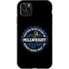 Machinist Mechanic Factory Workwear Prid Custodia per iPhone 11 Pro Max Millwright Gifts Uomo Manutenzione Industriale Divertente