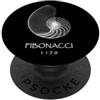 Delta12Designs Fibonacci, nato 1170 - Nautilus Spiral Shell X-Ray PopSockets PopGrip Adesivo