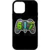7th Birthday I Was 6 Now Im 7 67 Gamer P Custodia per iPhone 12 mini 7 ° compleanno ero 6 ora sono 7 67 Gamer Boys Kids Gaming Joke