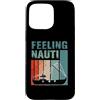Sentirsi Nauti Custodia per iPhone 15 Pro Max Feeling Nauti Pescatore Pesca d'altura Pesca in mare Barca