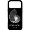 Delta12Designs Custodia per iPhone 17 Pro Max Fibonacci, nato 1170 - Nautilus Spiral Shell X-Ray