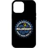 Machinist Mechanic Factory Workwear Prid Custodia per iPhone 12 Pro Max Millwright Gifts Uomo Manutenzione Industriale Divertente