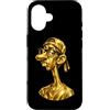 Gilded Goof Funny Animal and Cartoon Des Custodia per iPhone 16 Neegy Meme Divertente Internet Brainrot Umorismo Gen Z Alpha