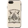 Fantasy Bookish Realm Custodia per iPhone SE (2020) / 7/8 Fantasy Reader Dragon Castle Amante dei libri
