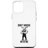 Moose Antler Wilderness Humor Fans Custodia per iPhone 12/12 Pro Don't Moose With Me Forte selvaggio corna umorismo