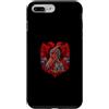 Skanderbeg Albania Flag Custodia per iPhone 7 Plus/8 Plus Skanderbeg Skenderbeu Albania