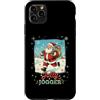 Classic Christmas Vintage Xmas Nostalgic Custodia per iPhone 11 Pro Max Jolly Santa Jogger Jogging Retro Vacanze Invernali