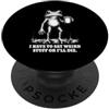 Funny Frog Lover Toad Caffeine Meme Humo Devo dire cose strane o morirò Funny Frog Coffee Toad PopSockets PopGrip Adesivo