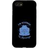 Sleepy Frog Coffee Morning Humor Custodia per iPhone SE (2020) / 7/8 Im Allergic To Mattina Caffè Rana Umorismo
