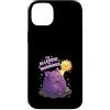 Sleepy Bat Morning Humor Night Owl Custodia per iPhone 14 Plus Sono allergico all'umorismo del pipistrello assonnato del mattino