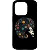 We Love Vinyl - Retro Music Apparel & Gi Custodia per iPhone 15 Pro Disco in vinile retrò Afro Black Woman Funk Soul Music Vintage