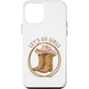 Girls Western Cowgirl Clothing Co. Custodia per iPhone 12 mini Girls Western Cowgirl Lets go girls