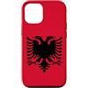 Albanian Home Albania Gifts for proud Al Custodia per iPhone 12/12 Pro Albania Flag Colors Albanian Gift for Albanians