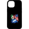 Usa Mexico Honduras Design Custodia per iPhone 15 Bandiere Usa Messico Honduras