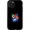 Usa Mexico Honduras Design Custodia per iPhone 11 Pro Bandiere Usa Messico Honduras