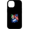 Usa Mexico Honduras Design Custodia per iPhone 14 Bandiere Usa Messico Honduras