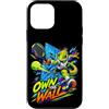 Bahaa's Tee Custodia per iPhone 12 mini Own The Wall - Racchetta da tennis con geco