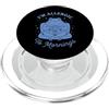 Sleepy Frog Coffee Morning Humor Im Allergic To Mattina Caffè Rana Umorismo PopSockets PopGrip per MagSafe