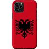 Albanian Home Albania Gifts for proud Al Custodia per iPhone 11 Pro Albania Flag Colors Albanian Gift for Albanians