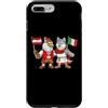 Italy Austria Heritage Custodia per iPhone 7 Plus/8 Plus Bandiera Italia Austria Radici italo-austriache Eredità