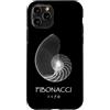 Delta12Designs Custodia per iPhone 11 Pro Fibonacci, nato 1170 - Nautilus Spiral Shell X-Ray