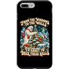 Funny Cryptid Christmas Gifts Conspiracy Custodia per iPhone 7 Plus/8 Plus Dalle finestre alle pareti Deck Questi Halls Yeti Alien
