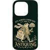 Thrift Store Findin Custodia per iPhone 14 Pro Vintage Frog Shopping Antiquariato Negozio dell'usato