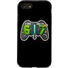 7th Birthday I Was 6 Now Im 7 67 Gamer P Custodia per iPhone SE (2020) / 7/8 7 ° compleanno ero 6 ora sono 7 67 Gamer Boys Kids Gaming Joke