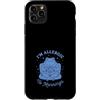 Sleepy Frog Coffee Morning Humor Custodia per iPhone 11 Pro Max Im Allergic To Mattina Caffè Rana Umorismo