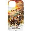 進撃の巨人 Custodia per iPhone 15 Plus AOT Eren Mikasa Armin Action Scene Anime Series