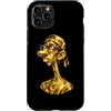 Gilded Goof Funny Animal and Cartoon Des Custodia per iPhone 11 Pro Neegy Meme Divertente Internet Brainrot Umorismo Gen Z Alpha