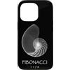 Delta12Designs Custodia per iPhone 13 Pro Fibonacci, nato 1170 - Nautilus Spiral Shell X-Ray