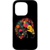 We Love Vinyl - Retro Music Apparel & Gi Custodia per iPhone 15 Pro Retro Vinile Record Donna Funk Soul Musica Cantante Vintage