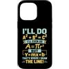 Clever Equation Math Humor Custodia per iPhone 14 Pro Max Ecco dove ho disegnato la linea Colorato Math Algebra Pun
