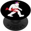 Miftees Mardi Gras Tees Mardi Gras Bigfoot Divertente Cajun Gamberi PopSockets PopGrip Adesivo