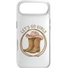 Girls Western Cowgirl Clothing Co. Custodia per iPhone Air Girls Western Cowgirl Lets go girls