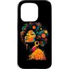 We Love Vinyl - Retro Music Apparel & Gi Custodia per iPhone 15 Pro Disco in vinile retrò Afro Black Woman Funk Soul Music Vintage