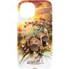 進撃の巨人 Custodia per iPhone 15 AOT Eren Mikasa Armin Action Scene Anime Series
