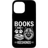 Funny Keeshond And Book Design Custodia per iPhone 13 Pro Max Libri E Keeshonds Divertente Keeshond