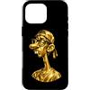 Gilded Goof Funny Animal and Cartoon Des Custodia per iPhone 16 Pro Max Neegy Meme Divertente Internet Brainrot Umorismo Gen Z Alpha