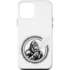 Cryptid Sasquatch Bigfoot Apparel Custodia per iPhone 12 mini Bigfoot che soffia tarassaco Sasquatch Natura Amante Cryptid